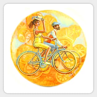 Summer Cycle Sticker